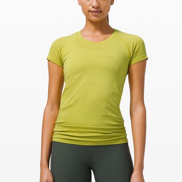 Lululemon Swiftly Tech Short Sleeve 2.0 Yellow Pear / Yellow Pear - Picture 1 of 11